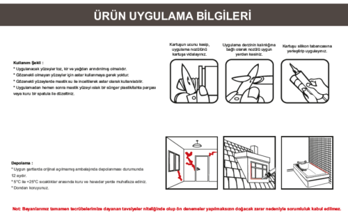 Genel Amaçlı Mastik Kullanım Şekli